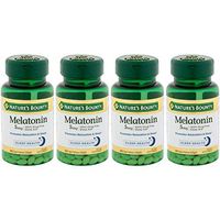 Nature's Bounty Melatonin 5mg, 360 Softgels (4 X 90 Count Bottles)