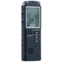 EVNSIX 16GB USB Voice Recorder Mini Digital Dictaphone HD Voice Dictivated MP3 Recorder for Lectures Meetings Interviews Class