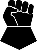 WAR Hammer 40K Imperial Fists Logo Warhammer Vinyl Stickers Symbol 5.5" Decorative DIE Cut Decal for Cars Tablets LAPTOPS Skateboard - Black