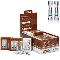 ZOBO Disposable Three-Layer Filtering Cigarette Holder, Reduce Tar and Smoke Stains, for Regular and Slim Sized Cigarettes (96 Per Pack)
