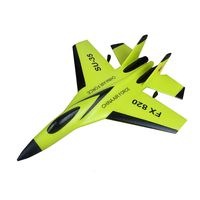 SU-35 RC Remote Control Helicopter Plane Glider Airplane EPP Foam 3.5CH 2.4G Toys for Kids,Adults,Gbell (Yellow)