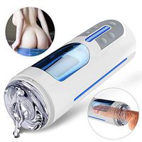 Woouu Vioretf- Fitness mǎssǎge Exercise 10 Frequency Vǐbrǎtiǒn Six Toys Men Hands Free Deep Throat Oral Cup Sucking Endless Pleasure Multi Speeds Blow-Job Men Adult Voice Interactive Toys T-Shirt