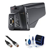 Blackmagic Design Studio Camera HD 2 with 3G-SDI Cable (50 ft) & Lens Cleaning Kit Bundle
