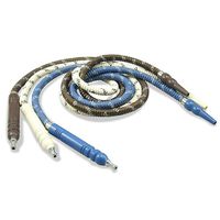 MYA Freeze Hose Blue Hookah Shisha 72'' Nargila Hooka Hose Blue Ice Hose