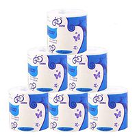 6 Rolls Ultra ComfortCare Toilet Paper Bulk 3-Ply Silky & Smooth Soft Toilet Paper Rolls Bathroom Accessories Tissue Paper Toilet Paper