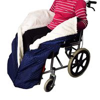 Wheelchair Blanket-Waterproof Fleece Lined Wheelchair Cozy Cover,Wheelchair Cover for Adults Wheelchair Cosy Wheelchair Cover Cosy Warm Covers Leg and and Lower Body