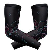 LEVEIS Unicorn Arm Sleeves UV Protection for Men Women Sunblock Protective Gloves Running Golf Cycling Driving Long Arm Cover 1 Pair