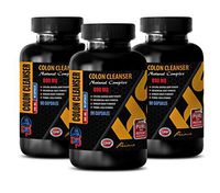 Colon Cleanse Formula - Colon Cleanser 890 MG - Natural Complex - Licorice Root Herbal Extract - 3 Bottles 270 Capsules