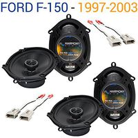 Compatible with Ford F-150 1997-2003 Factory Speaker Replacement Harmony (2) R68 Package New