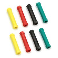 TKDMR 8Pcs DCC Insulated 4mm Banana Jack Female to Female Banana Socket Connectors Coupler for 4MM Banana Plug Extension Adapters