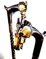 35 inch Horse Cane Walking Stick Wooden Handmade Men's Accessories