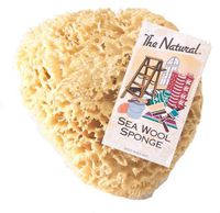 The Natural Sea Sponge, 8 to 9-Inch, Wool