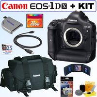 Canon EOS-1D X 18.1MP Full Frame CMOS Digital SLR Camera + Canon Gadget Bag +...