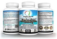 Organic Turmeric Curcumin Powder Root 700mg 60 Tablets Herbal Supplement with BioPerine Black Pepper Extract Supports Healthy Immunity Digestion Joint Heart Vessels Powerful Antioxidant