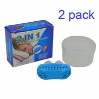 Anti Snoring Snore Free Snore Stopper Magnetic Silicone Nose Clip Sleeping Device Air Cleaning Breathing Equipment (Random Color)