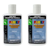 Sawyer Products SP5202 Premium Controlled Release Insect Repellent Lotion, Twin Pack, 4-Ounce, White