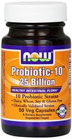 Now Foods Probiotic 10, 50 Veg Capsules (3 Pack)