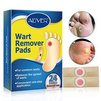Wart Remover, Wart Removal Pad, Foot Corn Removal, Feet Callus Remove, Soften Skin Cutin Sticker Cure Toe Protector, Relief Pain Removal Warts Remover 24 Pcs/Box