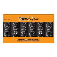 BIC Special Edition Favorite Series Coffee Lighters, Set of 6