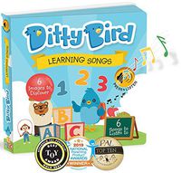DITTY BIRD Baby Sound Book: Our Learning Songs Musical Book for Babies is The Perfect Toys for 1 Year Old boy and 1 Year Old Girl Gifts . Interactive ABC Music Book for Toddlers. Award-Winning!