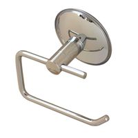 yodaliy Roll Paper Holder Toilet Rack Rustproof Practical Bathroom Kitchen Stainless Steel Silver Wall Mount Durable Suction Cup No Drilling Hotel