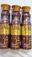 3 Glade Winter Collection Sing Out Loud Gingerbread Spice Freshener Spray 9.7 oz