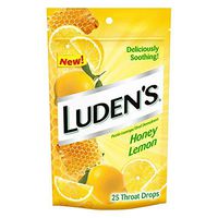 Luden's Throat Drops Honey Lemon - 25 ct, Pack of 3