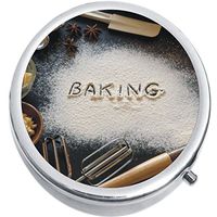 Baking Medicine Vitamin Compact Pill Box