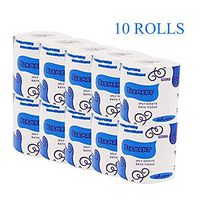 Soft Toilet Paper,Fresh Paper Towel 10Roll, Toilet Paper Silky, Smooth Soft Professional Series Premium 3+1-Ply Toilet Paper, Home Kitchen Recycled Toilet Tissue, Highly Absorbent Hand Towels (white)