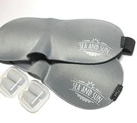 Sea&Sun Luxury Eye Sleep mask 2 set’s (2 sleep mask's + 2 earplug’s).