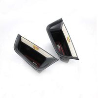 DEFTEN 2pcs Front Side Door Armrest Storage Box Holder Fit for Cadillac XT5 2017-2019