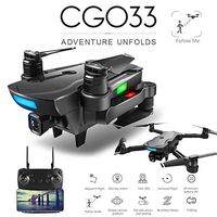 Faironly CG033 Brushless FPV Quadcopter with 1080P HD WiFi Gimbal Camera RC Helicopter Foldable Drone GPS Dron Kids Gift 1080P