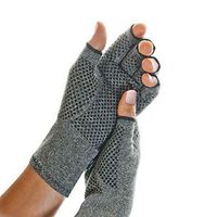 Lolicute Arthritis Gloves,Thermal Fingerless Gloves Arthritis Fingerless Gloves for Arthritic Hands Pain Relief Cotton & Spandex Keep Hands Warm (M)