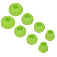 Replacement Silicone Eartips Earbuds Eargels for Beats by dr dre Powerbeats 3 Wireless Stereo Earphones (Green)