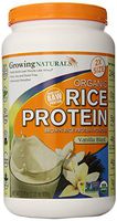 Growing Naturals Rice Prot Pwd Og2 Vanilla 32.8 Oz