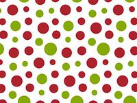 Christmas Themed Tissue Paper 20" x 30" - Jolly Dots - 240 Sheets
