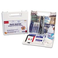 First Aid Only Bulk First Aid Kit for 25 People, 106 Pieces, OSHA Compliant, Plastic Case