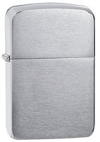 Zippo 1941 Replica Pocket Lighter, Brushed Chrome