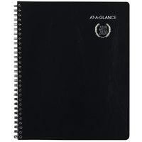 AT-A-GLANCE 2019-2020 Academic Year Weekly & Monthly Planner/Appointment Book, Large, 8" x 10", College/Student, Black (70CP0105)