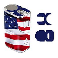 MightySkins Skin Compatible with Eleaf iStick 10W Mini – American Flag | Protective, Durable, and Unique Vinyl Decal wrap Cover | Easy to Apply, Remove, and Change Styles | Made in The USA