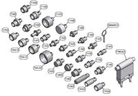 Brackett Aircraft Piper Cherokee Adapter (qty 2 Required)