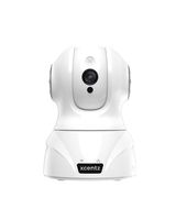 Xcentz Security Camera 1080P Wireless Home Indoor Security Camera WiFi IP Pet Camera Baby Monitor with Two Way Audio, Night Vision, Cloud Storage, Compatible with Alexa (White)