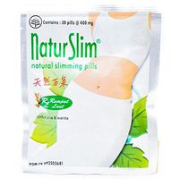 NaturSlim (Natur Slim) Natural Slimming Pills for Men and Women, 1 Sachet (Contain 30 Pills)