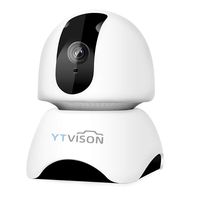 PTZ Wireless WiFi IP Camera YTVISON 1080P HD Indoor Home Security Elder Baby Pet Monitoring Camera 2-Way Audio/Night Vision/Remote Monitor/Micro SD Card/Cloud Storage Support iOS & Android Device