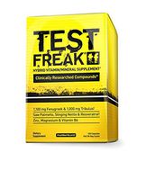 PHARMAFREAK Test Freak - 120CT - USA - #1 Selling Testosterone Booster - Hybrid Formula - Testosterone Stimulator - Boost Testosterone - Helps to Increase Sex Drive, Muscle Mass Energy Stamina Libido
