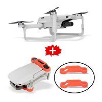 [4 Pack] Upgraded Landing Gear Extensions Handheld Stand + Propeller Clip Stabilizer Guard Holder for DJI Mavic Mini Drone, Mavic Mini Leg Extended Support Transport Propeller Protector Accessories