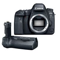Canon EOS 6D Mark II Wi-Fi Digital SLR Camera Body with BG-E21 Battery Grip