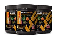 Bone and Joint Vitamins for Women - HYDROLYZED Collagen PEPTIDES - Non GMO - from Grass-FED Beef - hydrolyzed Collagen peptides Powder - 3 Bottles 3 LB