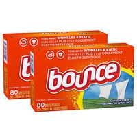 Bounce Fabric Softener Sheets, Outdoor Fresh, 80 Count (Pack of 2)