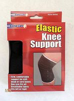 Rapid Care Elastic Knee Support Plus Bonus Support Bandage (2 Pack)